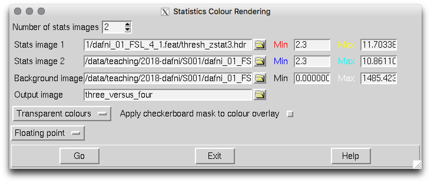 Render stats GUI